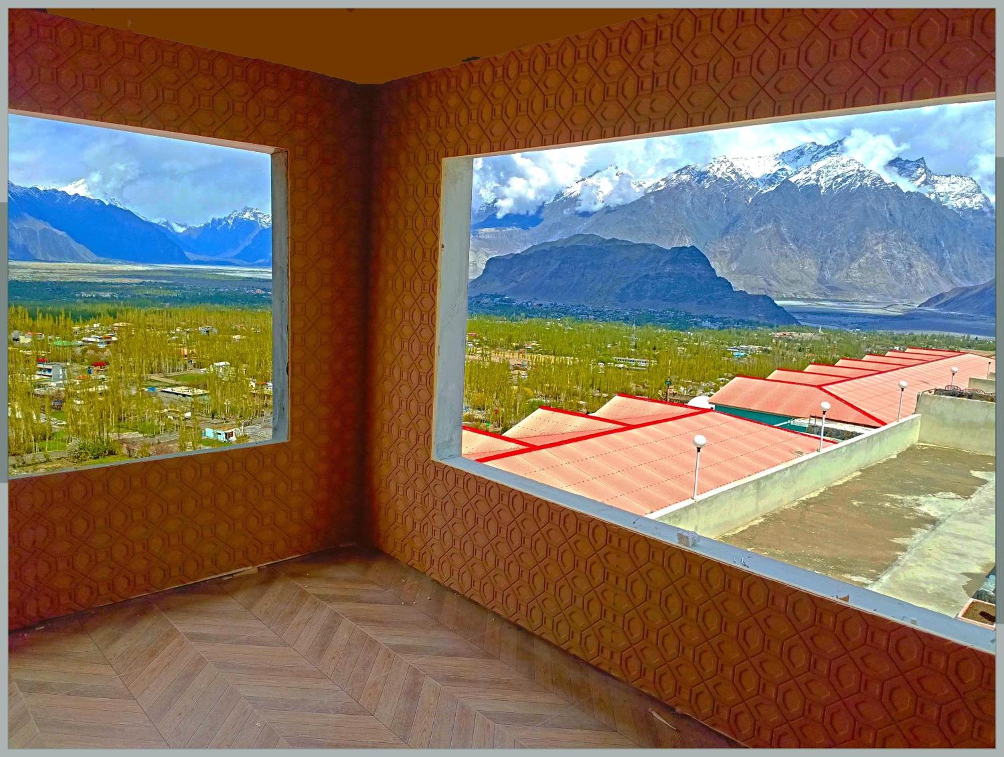 Hotel Mountain Lodge Skardu Exterior foto